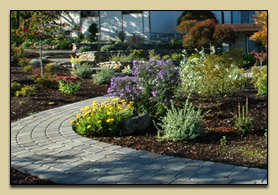 Commercial Project with Landscaping, Hardscapes, and Seasonal Color Rotation